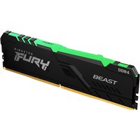 Kingston FURY Beast RGB 16ГБ DDR4 3200 МГц KF432C16BB12A/16