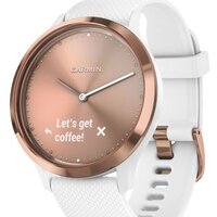 Garmin Vivomove HR Sport S/M (розовое золото/белый)