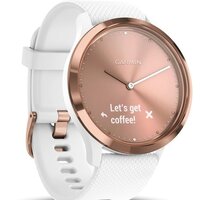 Garmin Vivomove HR Sport S/M (розовое золото/белый) Image #3